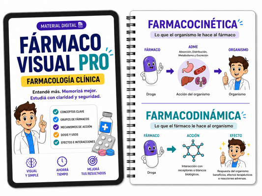 Fármaco Visual PRO – Pack Digital de Farmacología Clínica